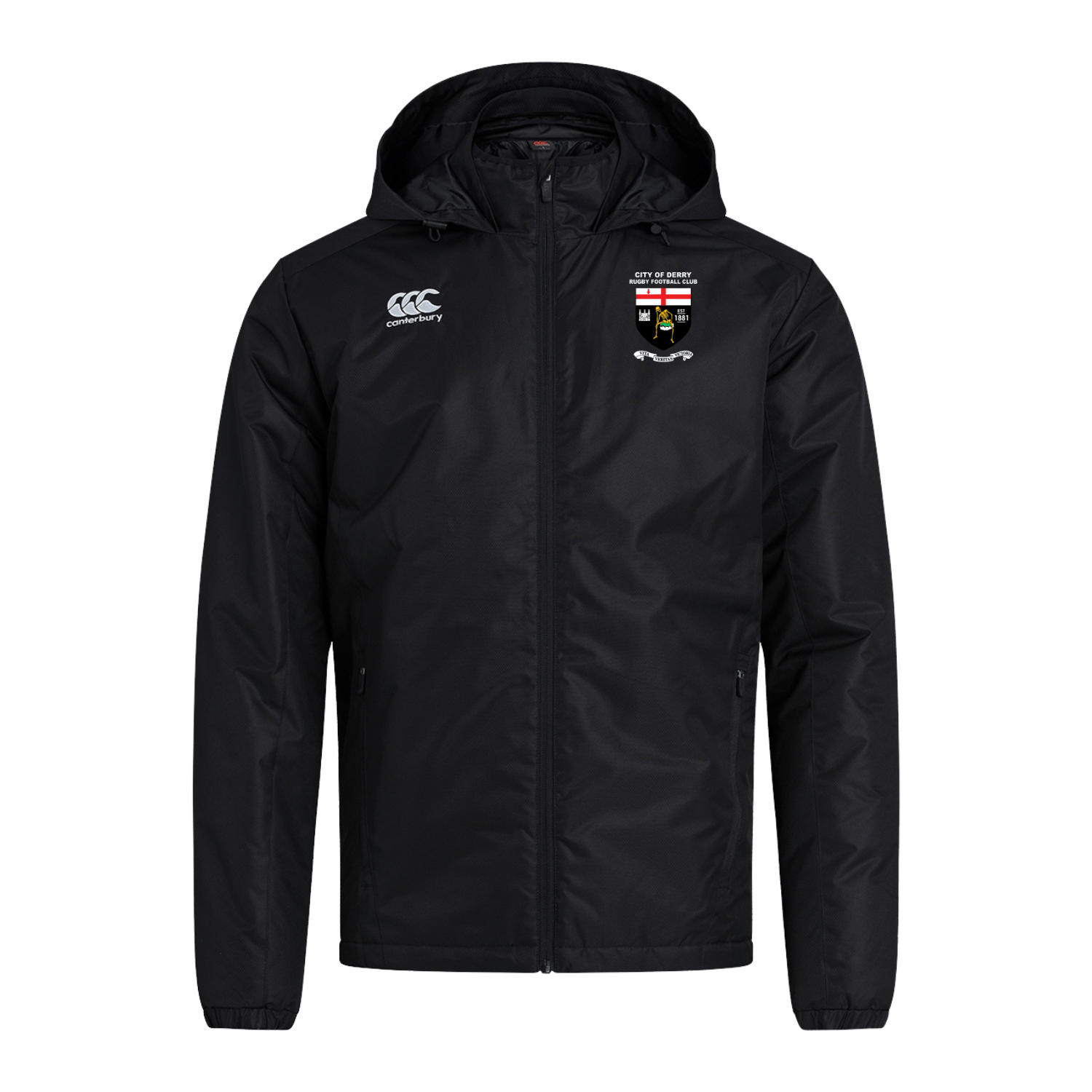 City Of Derry Rugby Club - Club Vaposhield Stadium Jacket - Canterbury - Stash Shop