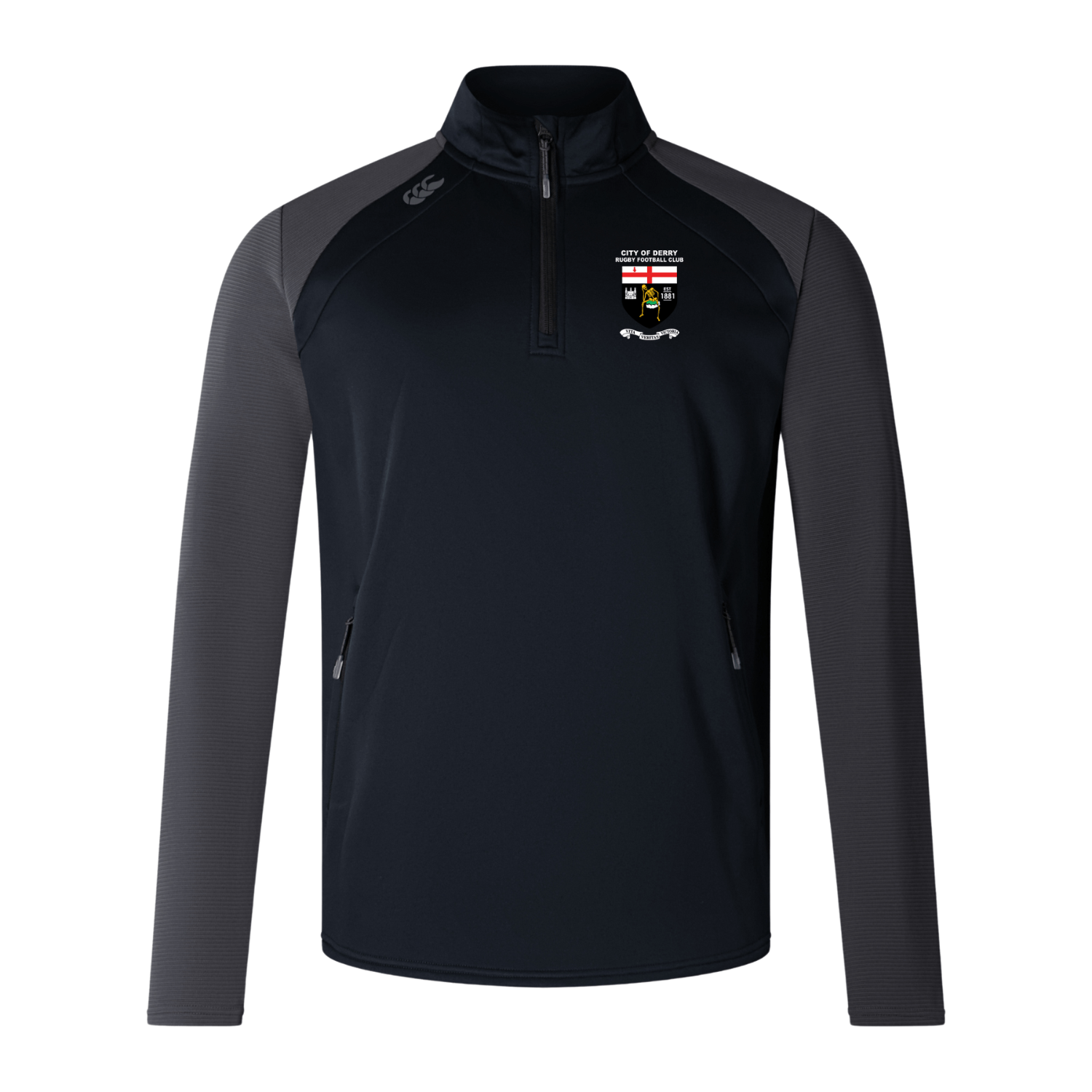 City Of Derry Rugby Club - Elite 1/4 Zip - Canterbury - Stash Shop