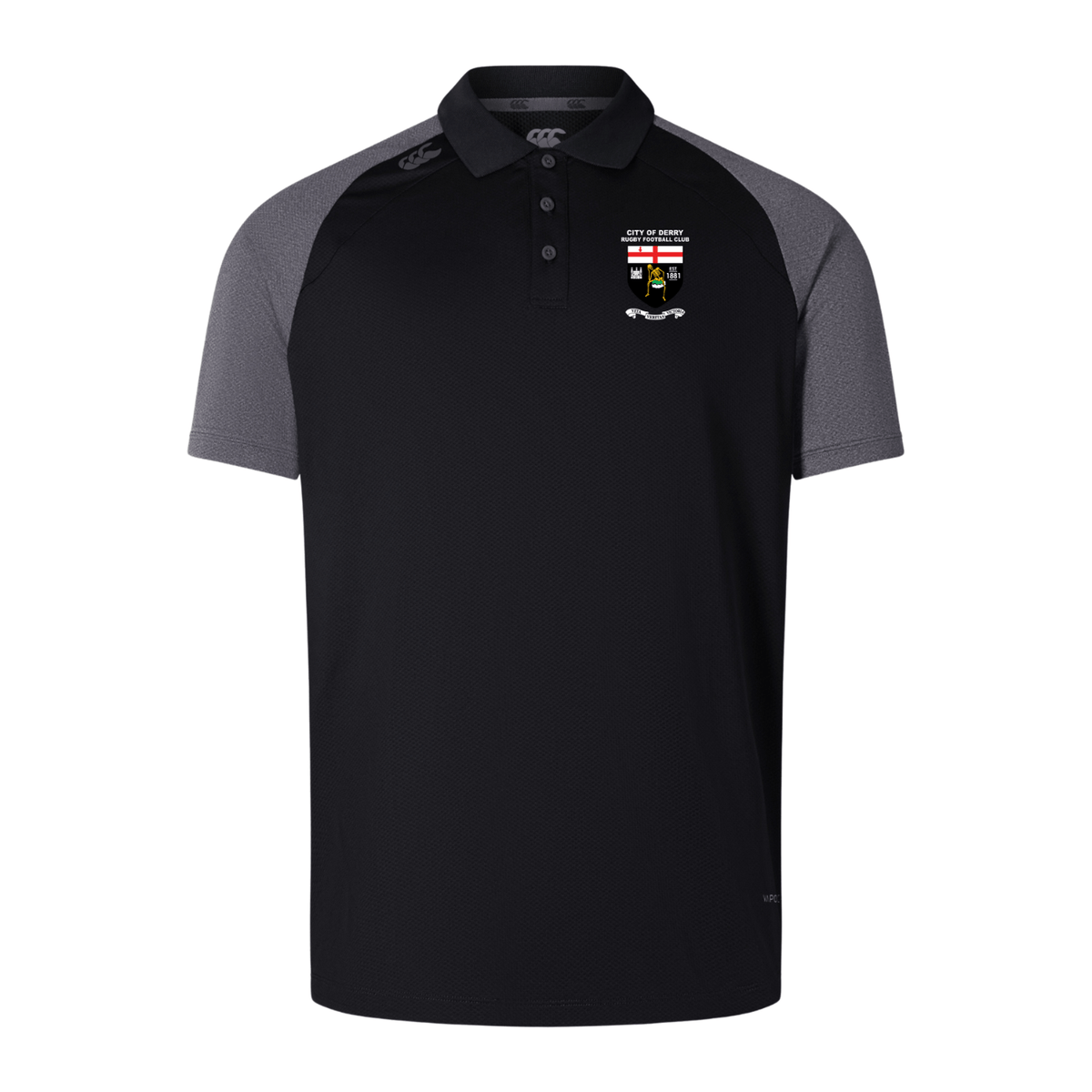 City Of Derry Rugby Club - Elite Polo - Canterbury - Stash Shop