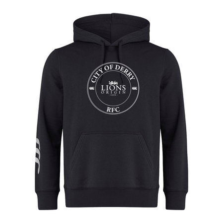 City Of Derry Rugby Club - Lions Origin Hoodie - Black - Canterbury - Stash Shop
