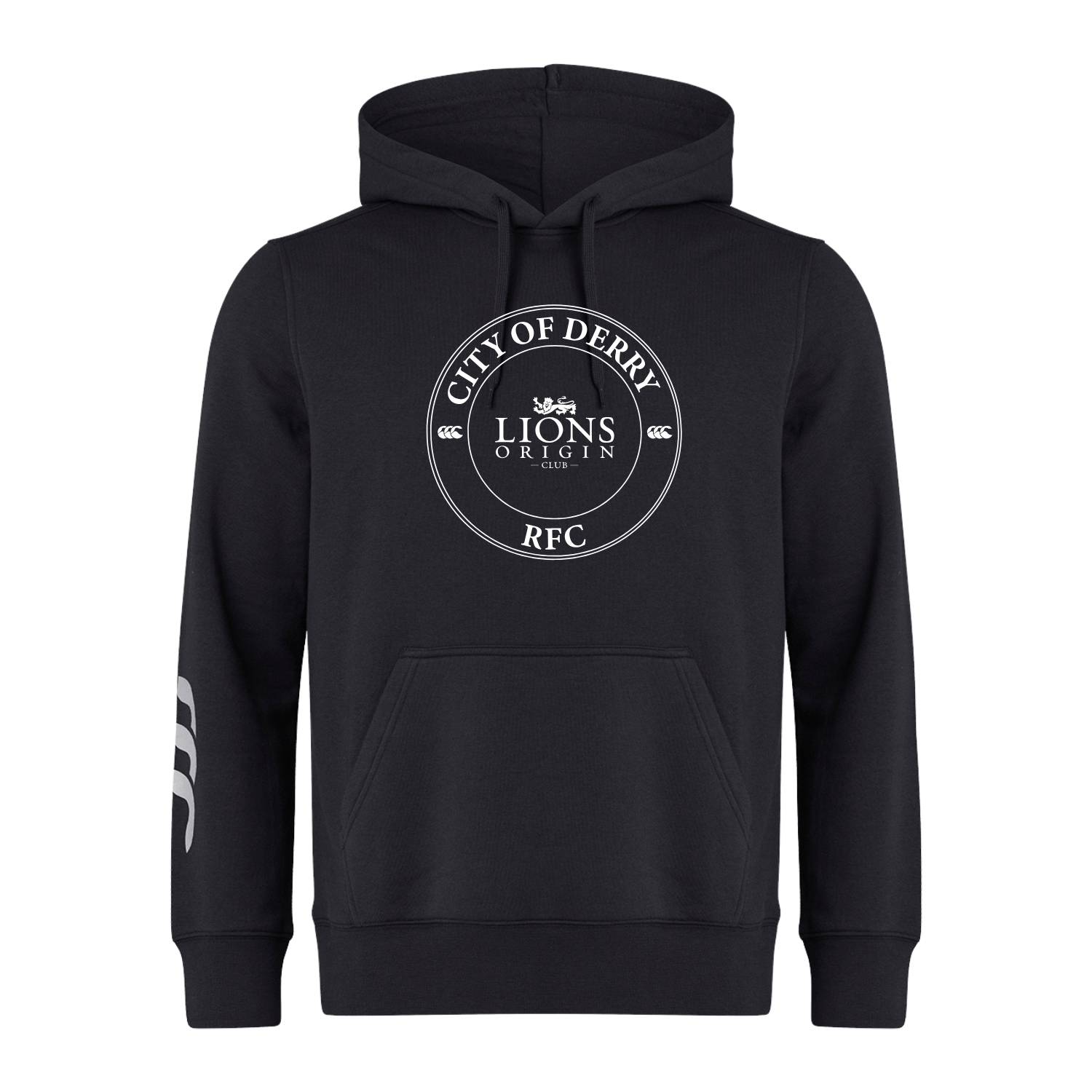 City Of Derry Rugby Club - Lions Origin Hoodie - Black - Canterbury - Stash Shop