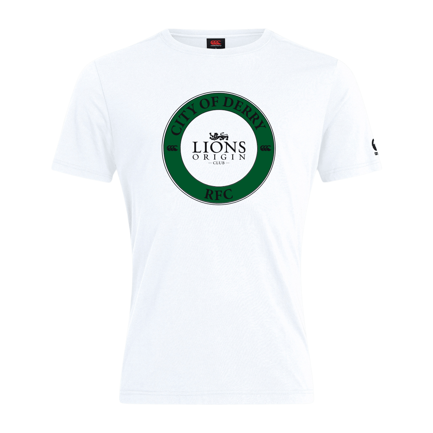 City Of Derry Rugby Club - Lions Origin Tee - White - Canterbury - Stash Shop