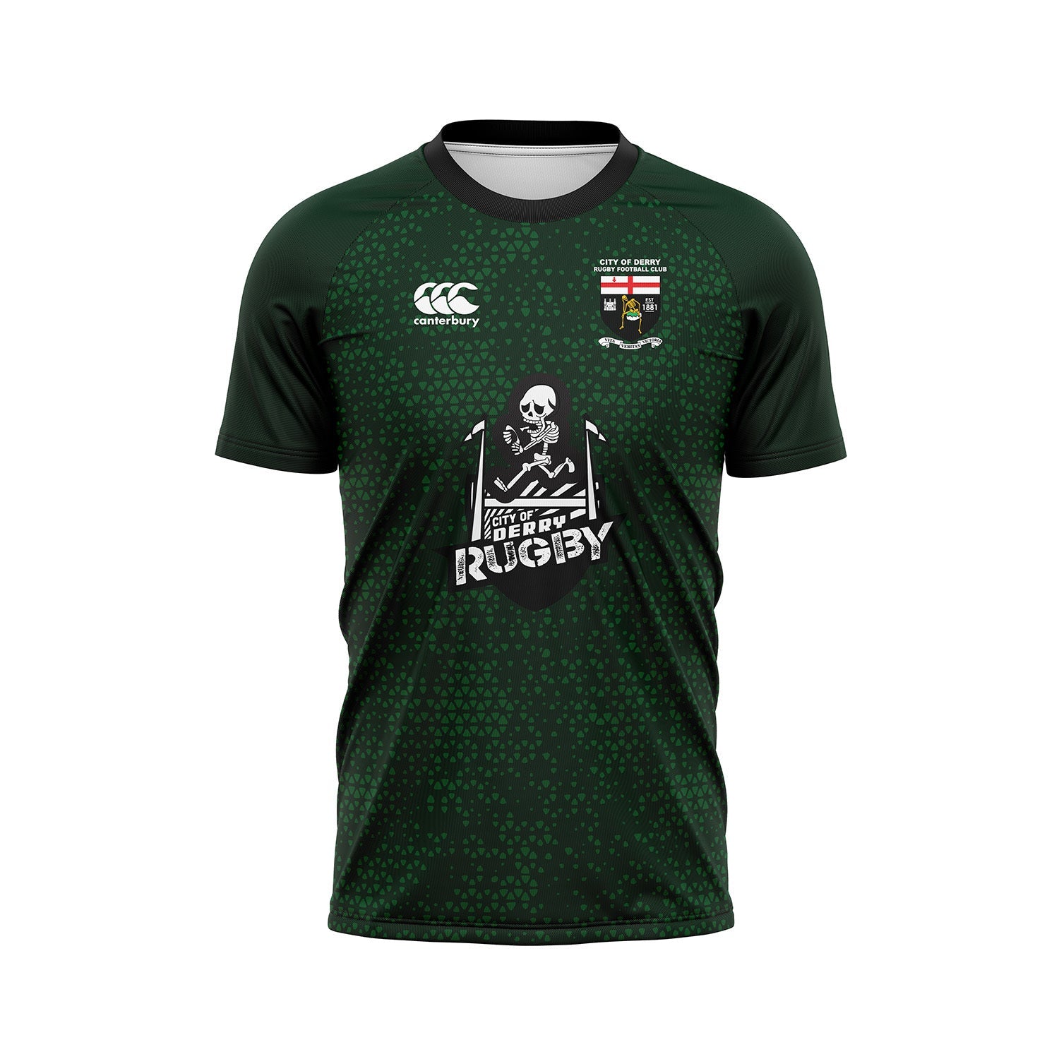 City of Derry Rugby Club - MTO Mini Rugby Tee - Canterbury - Stash Shop
