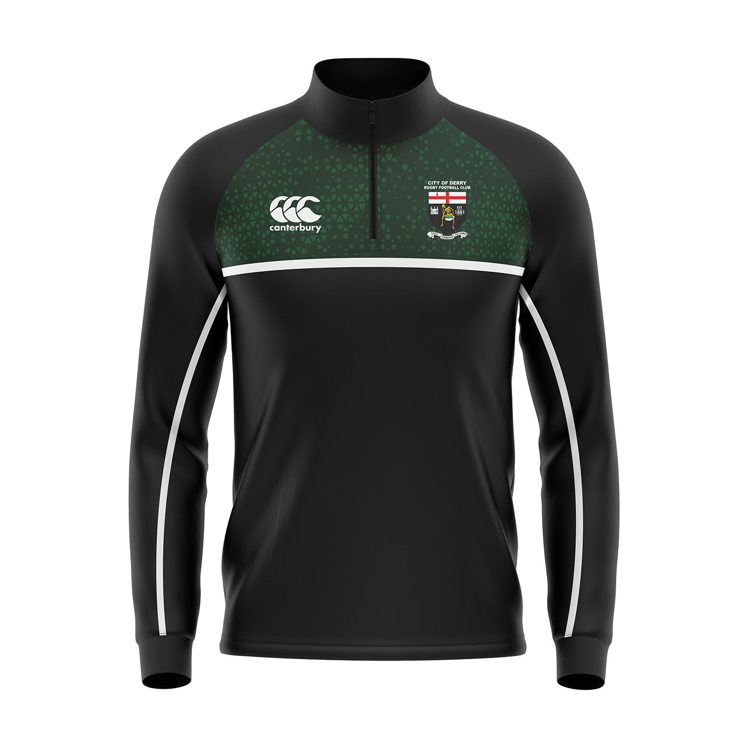 City of Derry Rugby Club - MTO Thermal 1/4 Zip - Canterbury - Stash Shop