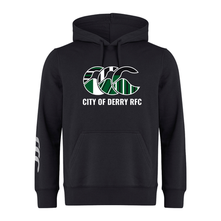 City Of Derry Rugby Club - Uglies Hoody - Black - Canterbury - Stash Shop