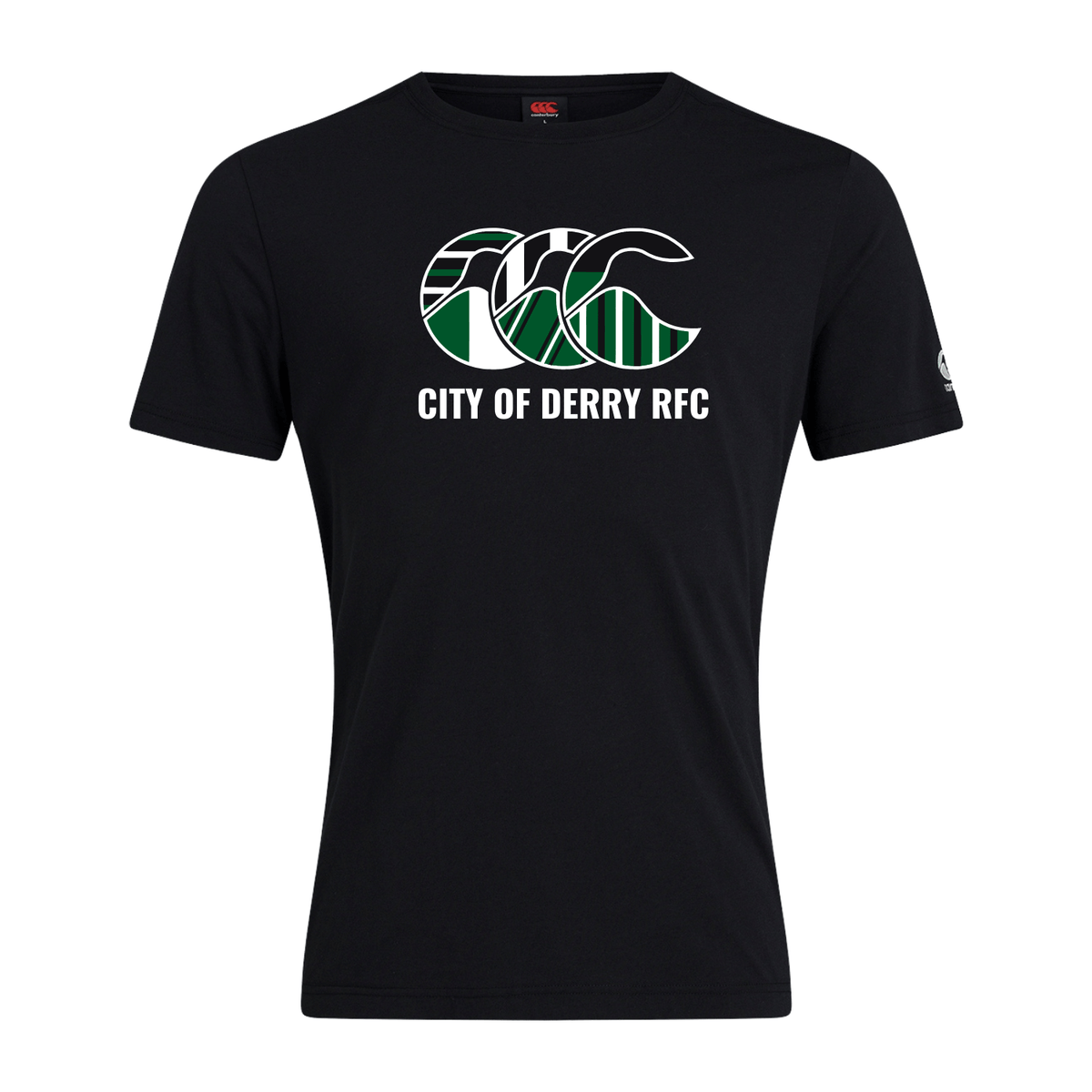 City Of Derry Rugby Club - Uglies Tee - Black - Canterbury - Stash Shop