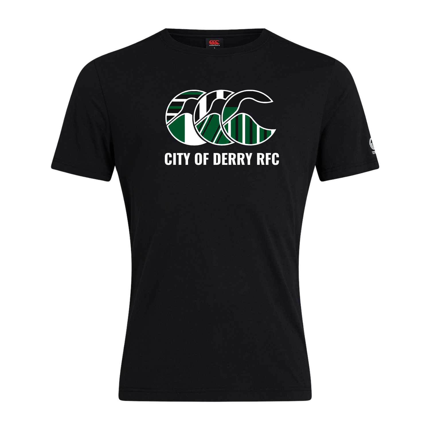 City Of Derry Rugby Club - Uglies Tee - Black - Canterbury - Stash Shop
