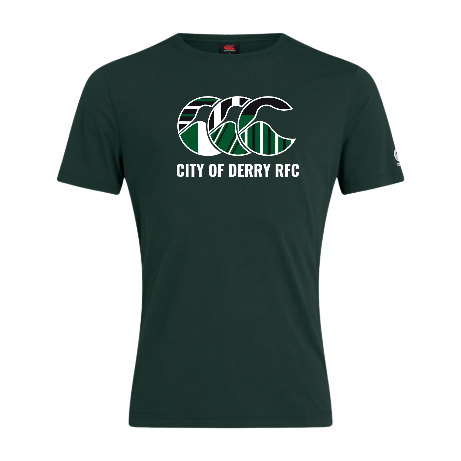 City Of Derry Rugby Club - Uglies Tee - Green - Canterbury - Stash Shop