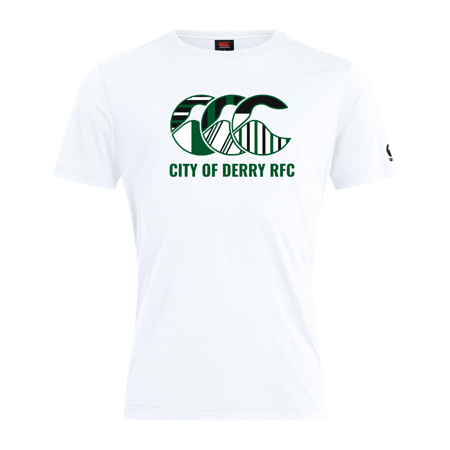 City Of Derry Rugby Club - Uglies Tee - White - Canterbury - Stash Shop