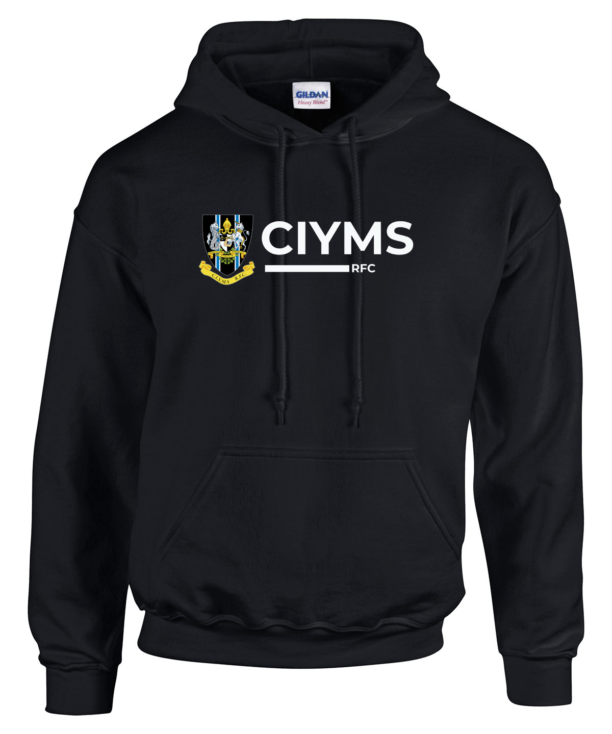 CIYMS Rugby Club - CIYMS Hoody Black - Stash Inc. - Stash Shop