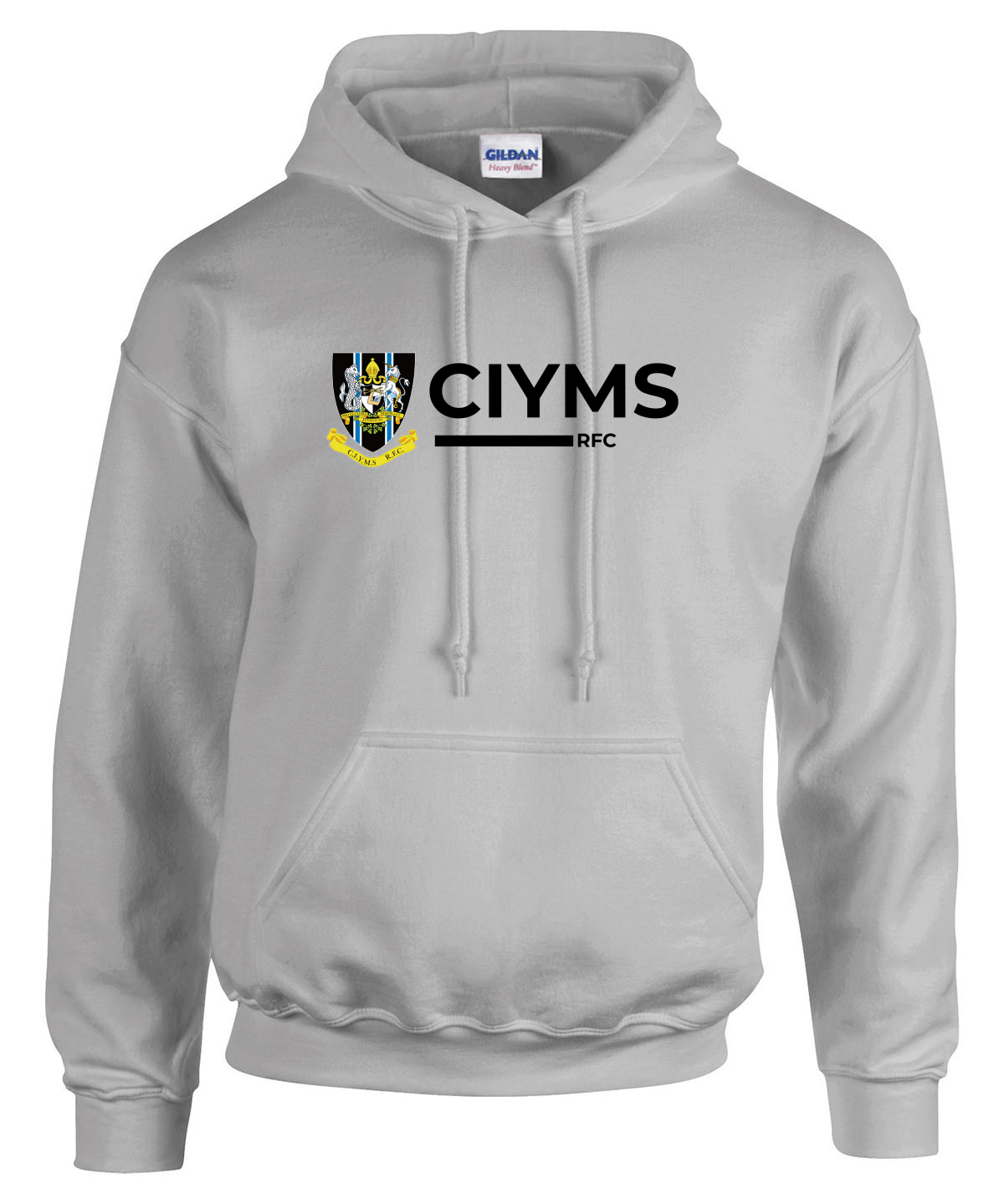 CIYMS Rugby Club - CIYMS Hoody Grey - Stash Inc. - Stash Shop