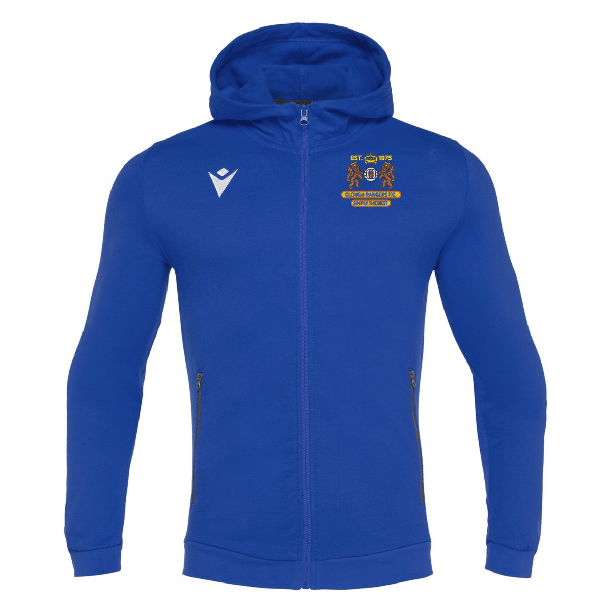 Clough Rangers FC - FZ Hoodie - Macron - Stash Shop
