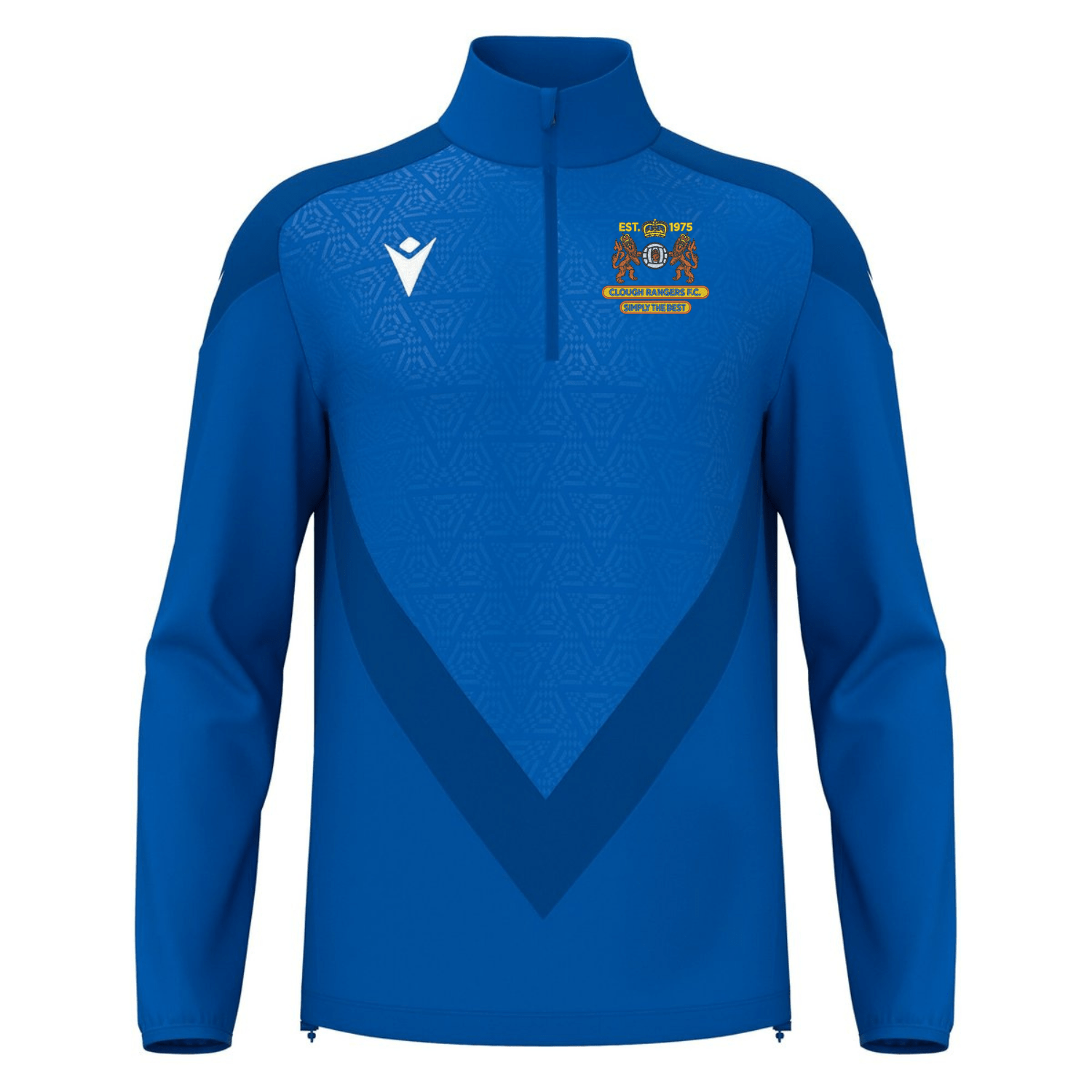Clough Rangers FC - Poly 1/4 Zip - Macron - Stash Shop