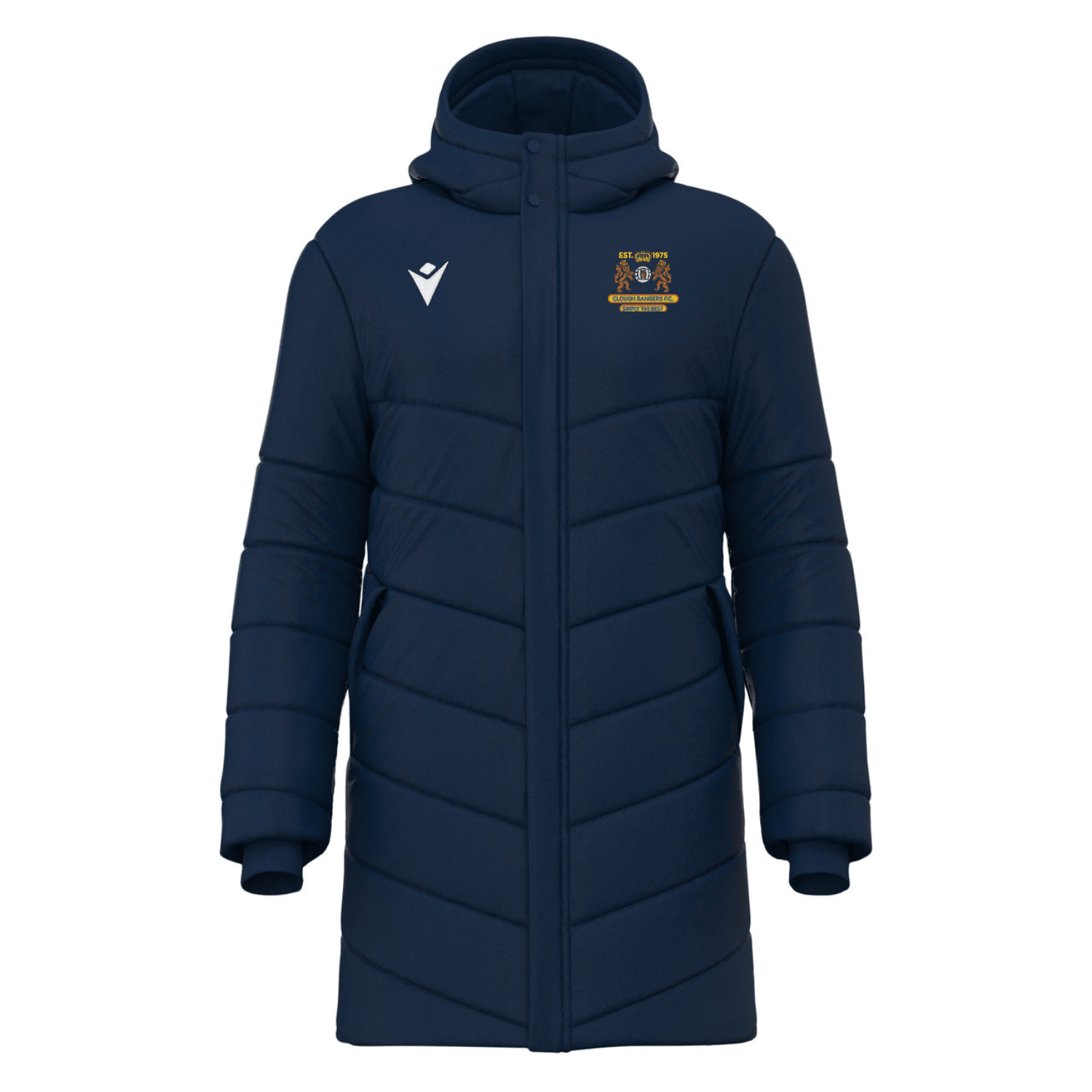 Clough Rangers FC - Subzero Padded Jacket - Macron - Stash Shop
