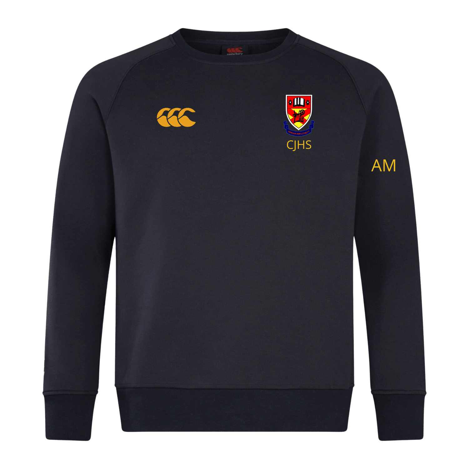 Clounagh Junior High - Crew Sweatshirt - Black -Canterbury- Stash Shop