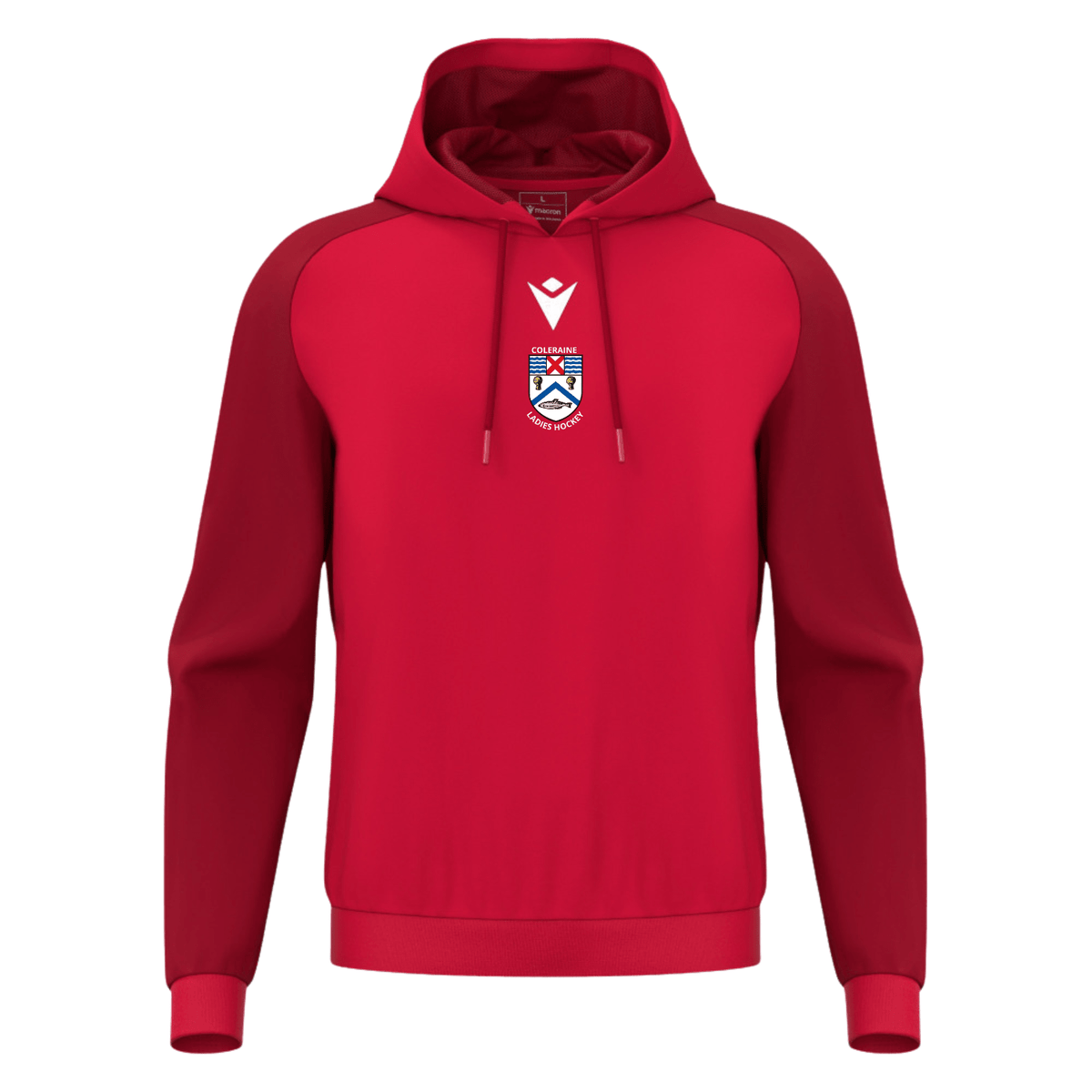 Coleraine Ladies Hockey - Poly Hoodie - Macron - Stash Shop