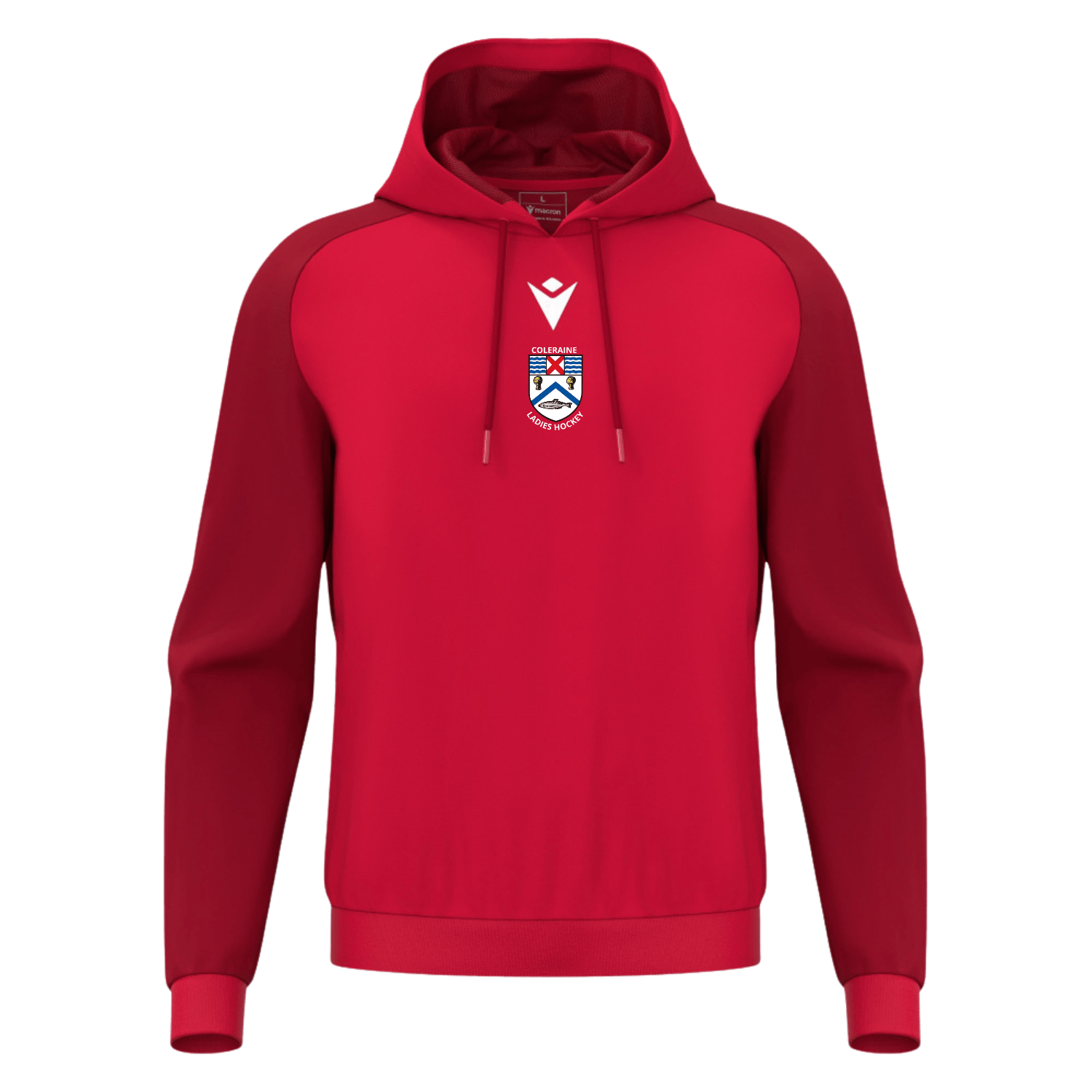Coleraine Ladies Hockey - Poly Hoodie - Macron - Stash Shop