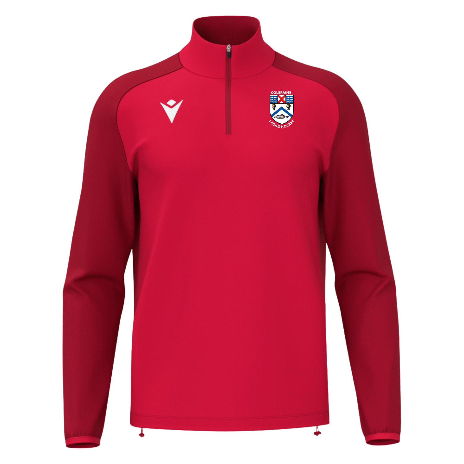Coleraine Ladies Hockey - Poly Tonal 1/4 Zip - Macron - Stash Shop