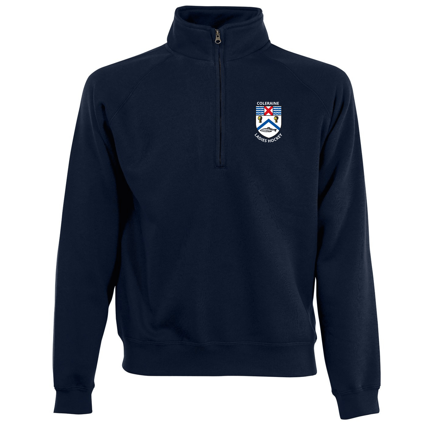 Coleraine Ladies Hockey - Zip Neck Sweatshirt - Stash Inc. - Stash Shop