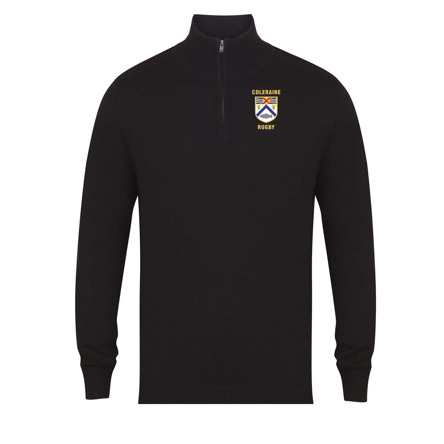 Coleraine Rugby Club - 1/4 Zip Cotton Jumper - Stash Inc. - Stash Shop