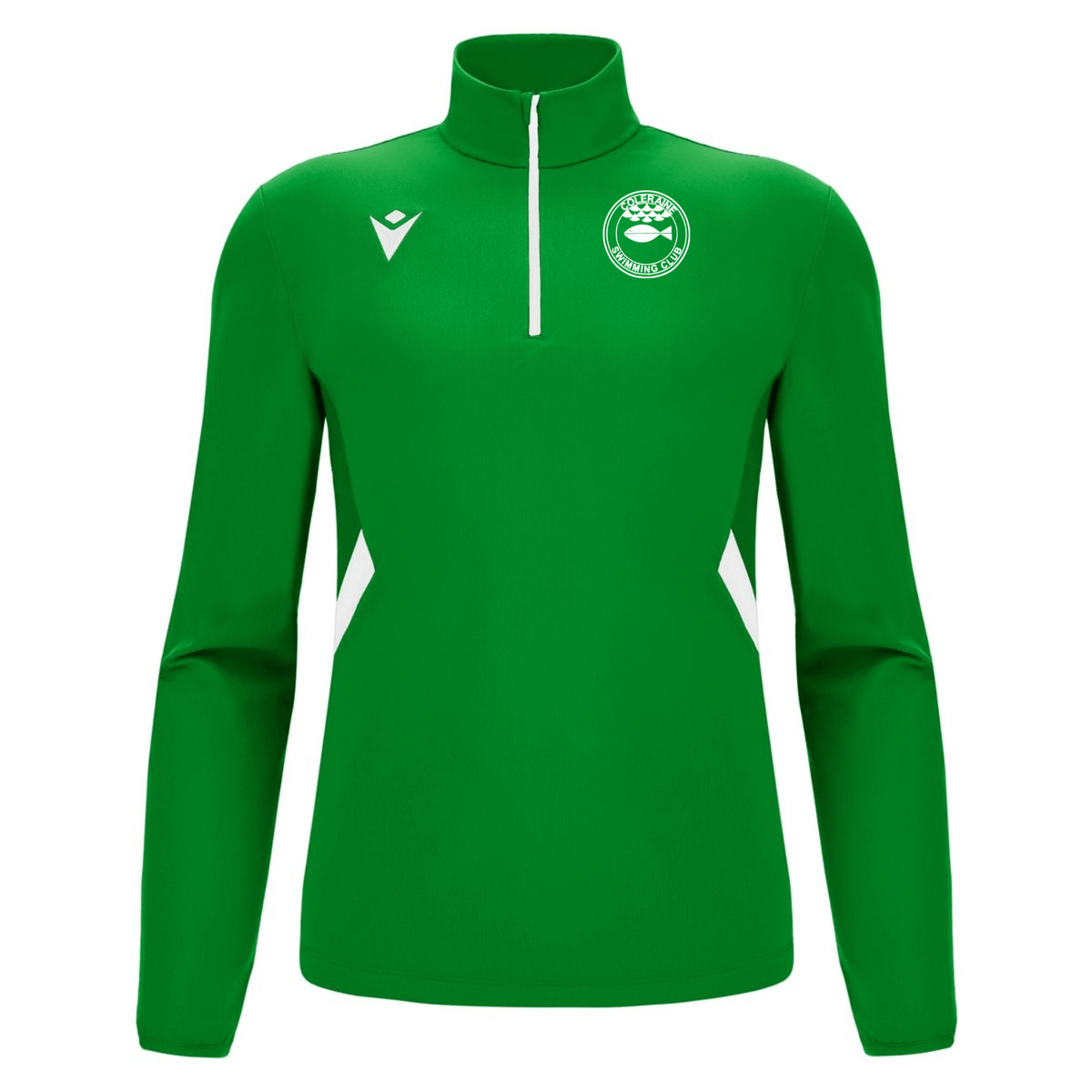 Coleraine Swimming Club - Poly Panel 1/4 Zip - Macron - Stash Shop