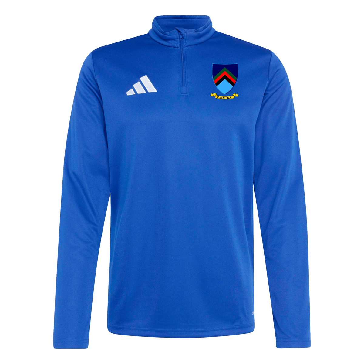 CSNI Entrada 26 Slim-Fit 1/4-Zip Training Top - Blue -adidas- Stash Shop