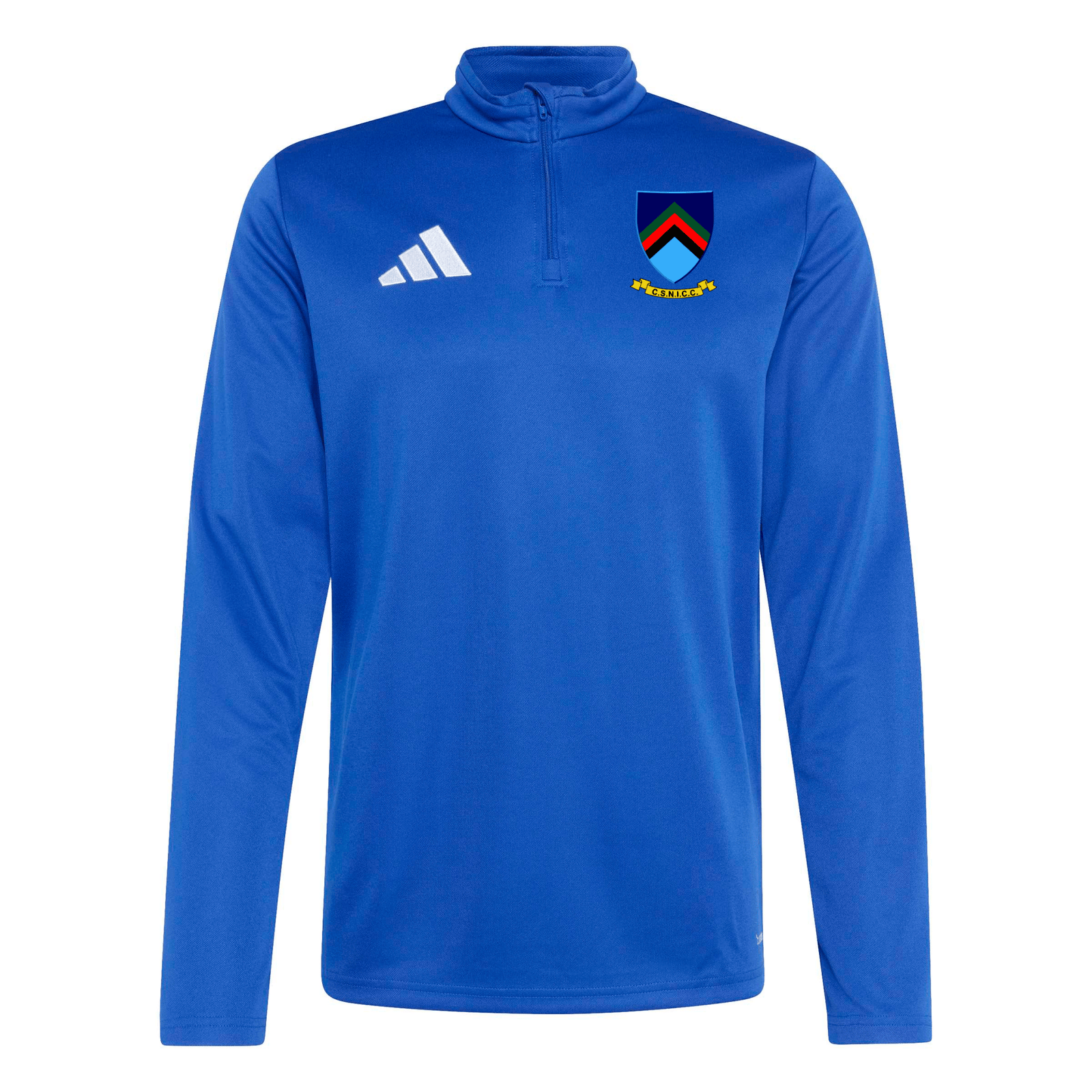 CSNI Entrada 26 Slim-Fit 1/4-Zip Training Top - Blue -adidas- Stash Shop