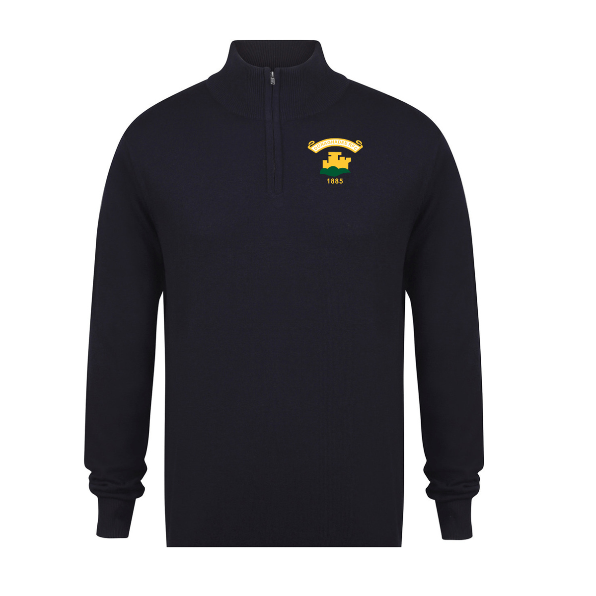 Donaghadee Rugby Club - 1/4 Zip Cotton Jumper - Stash Inc. - Stash Shop
