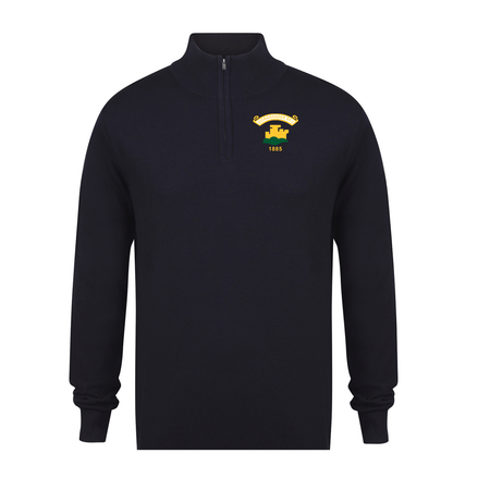 Donaghadee Rugby Club - 1/4 Zip Cotton Jumper - Stash Inc. - Stash Shop