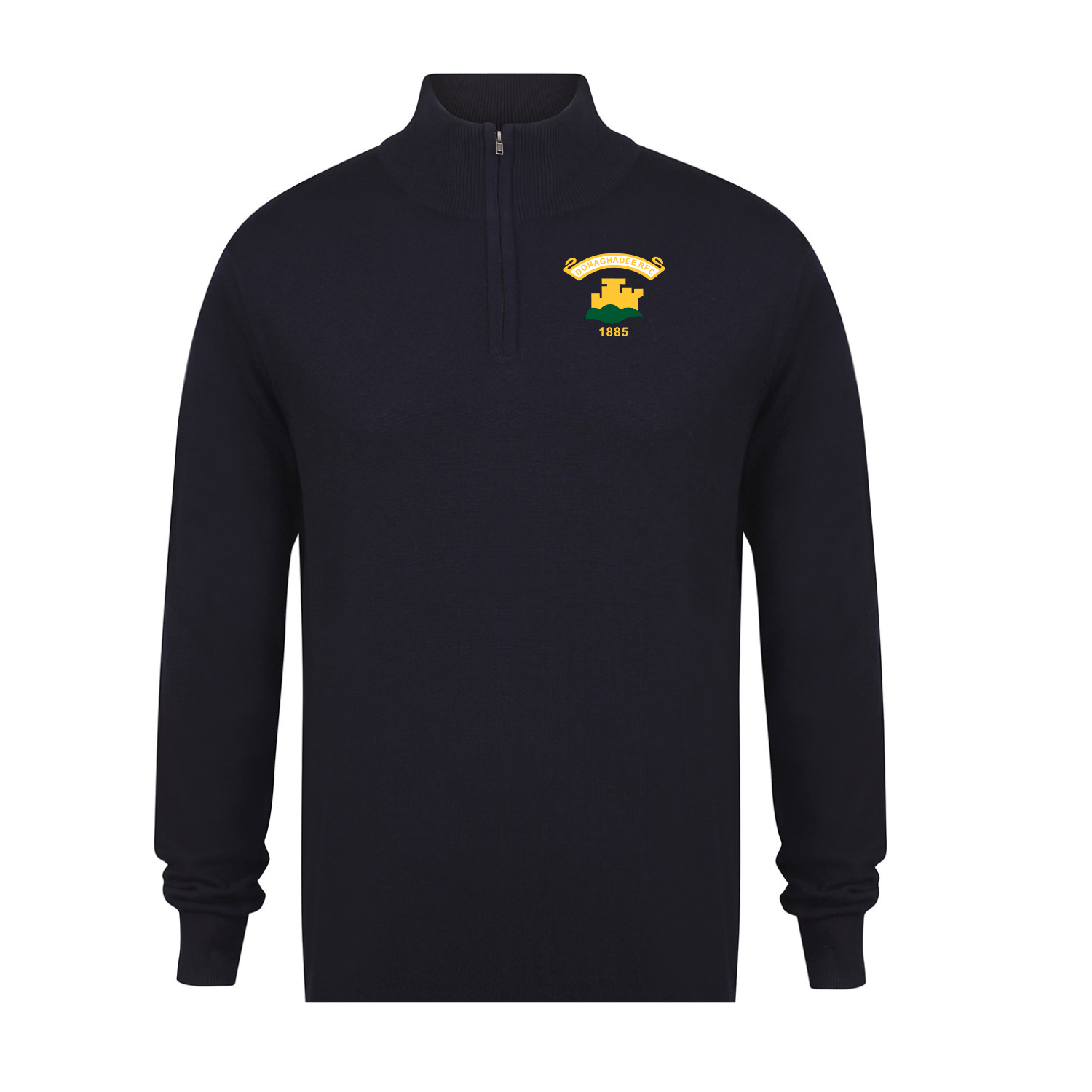 Donaghadee Rugby Club - 1/4 Zip Cotton Jumper - Stash Inc. - Stash Shop
