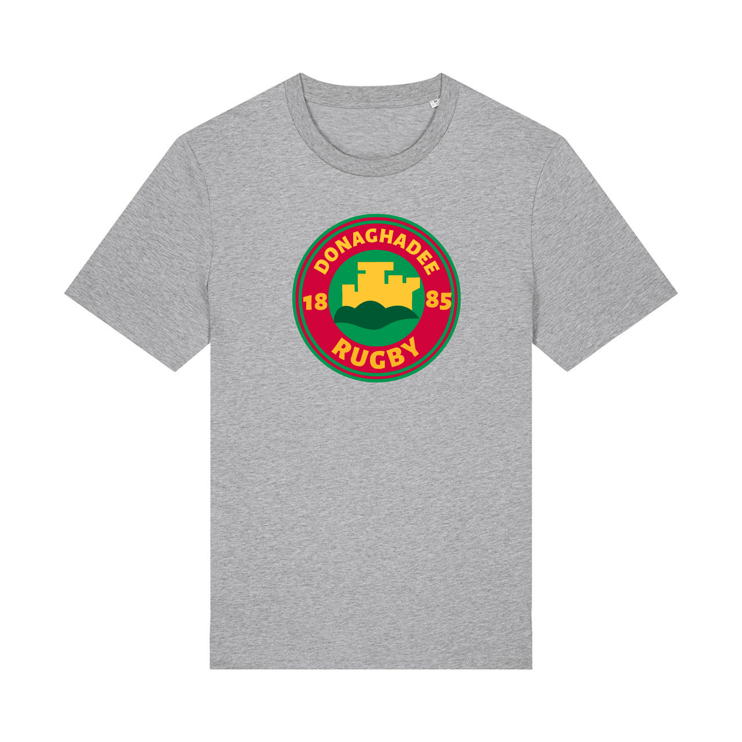 Donaghadee Rugby Club - Cotton Logo Tee - Grey - Stash Inc. - Stash Shop