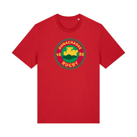 Donaghadee Rugby Club - Cotton Logo Tee - Red - Stash Inc. - Stash Shop