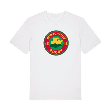 Donaghadee Rugby Club - Cotton Logo Tee - White - Stash Inc. - Stash Shop