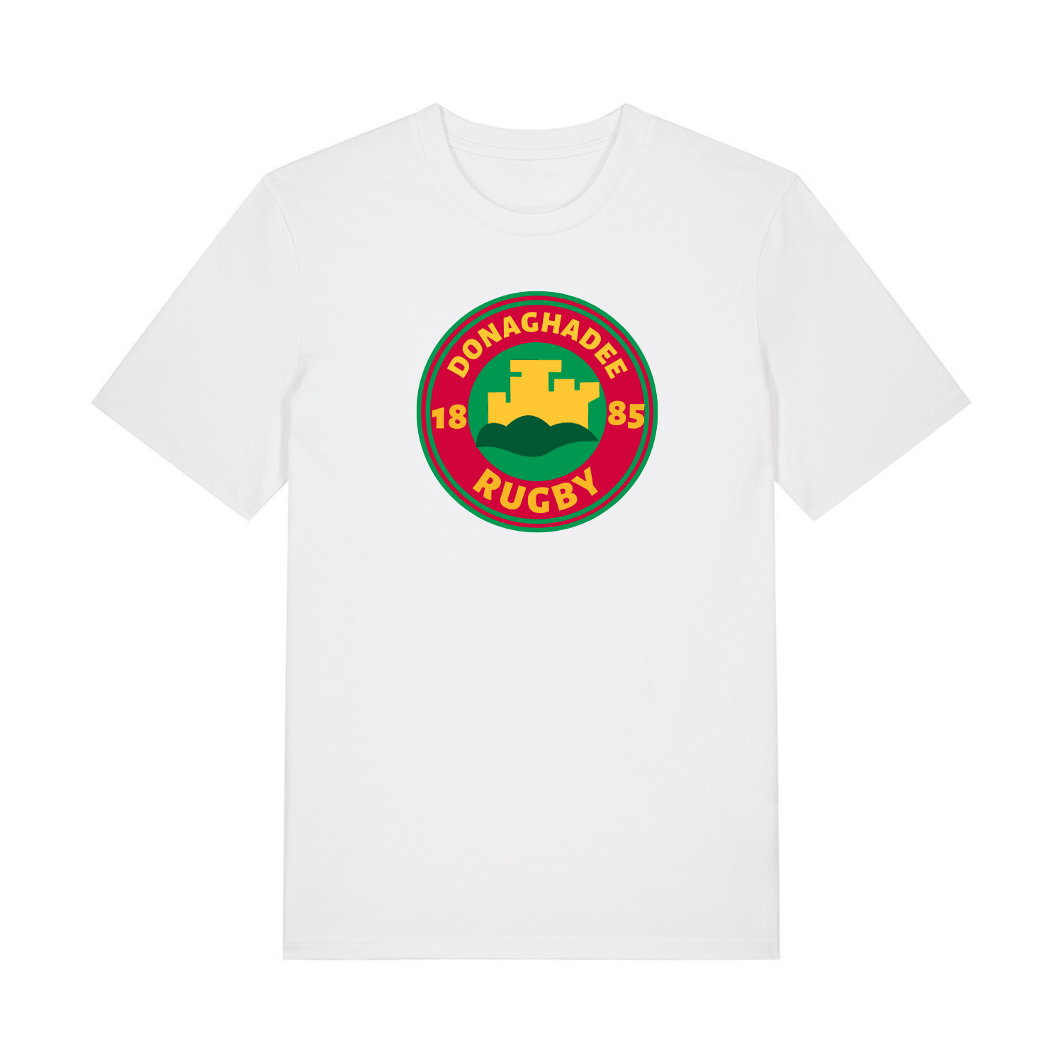 Donaghadee Rugby Club - Cotton Logo Tee - White - Stash Inc. - Stash Shop
