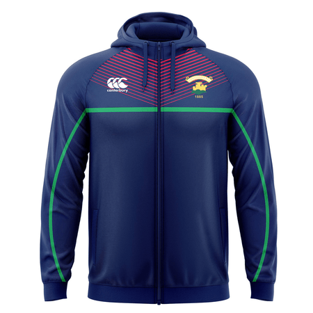 Donaghadee Rugby Club - Custom Full Zip Hoodie - Navy - Canterbury - Stash Shop