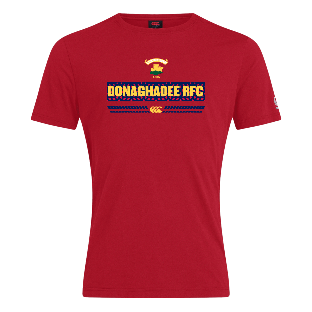 Donaghadee Rugby Club - Forge Tee - Red - Canterbury - Stash Shop