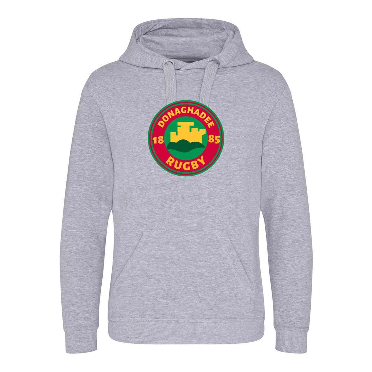 Donaghadee Rugby Club - Logo Hoody - Grey - Stash Inc. - Stash Shop