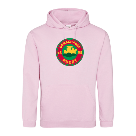 Donaghadee Rugby Club - Logo Hoody - Pink - Stash Inc. - Stash Shop