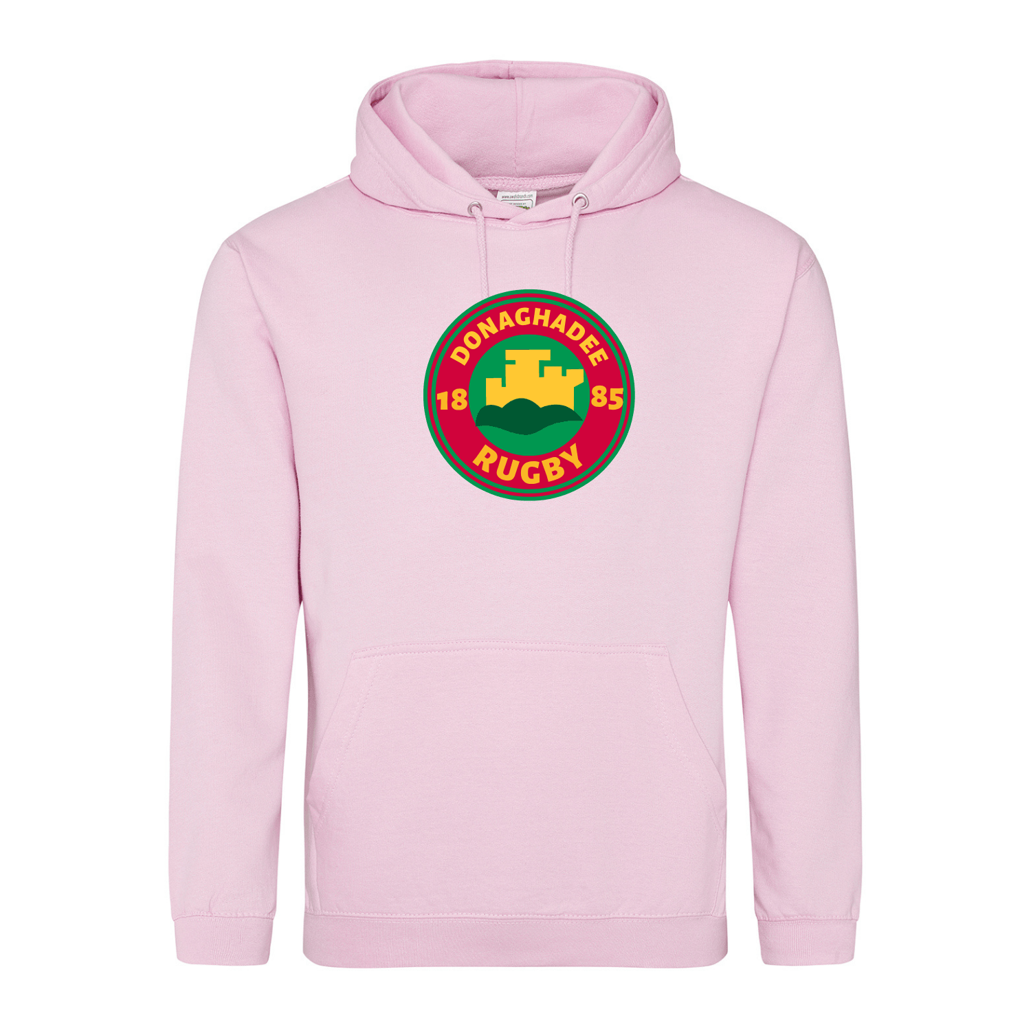 Donaghadee Rugby Club - Logo Hoody - Pink - Stash Inc. - Stash Shop