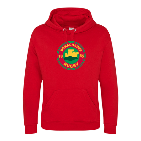 Donaghadee Rugby Club - Logo Hoody - Red - Stash Inc. - Stash Shop