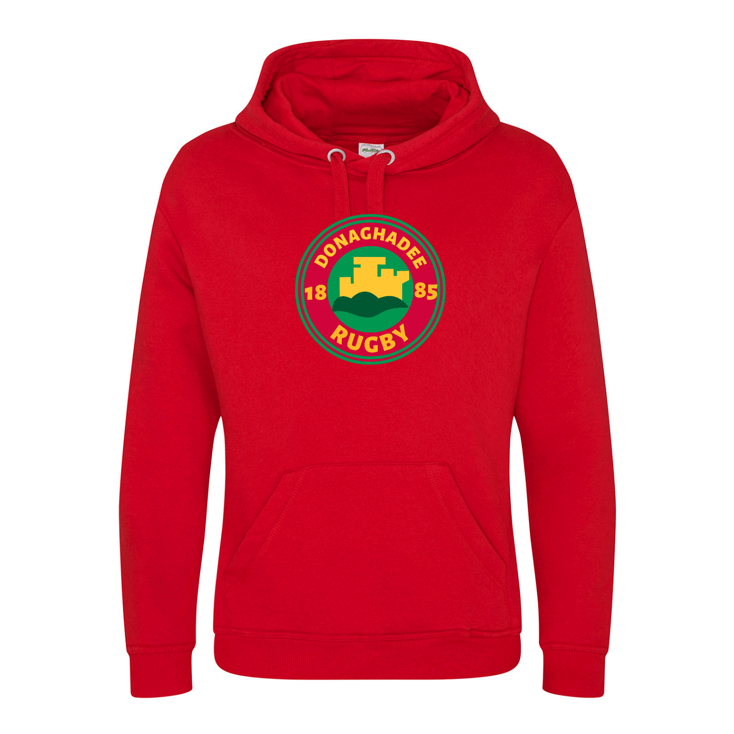 Donaghadee Rugby Club - Logo Hoody - Red - Stash Inc. - Stash Shop