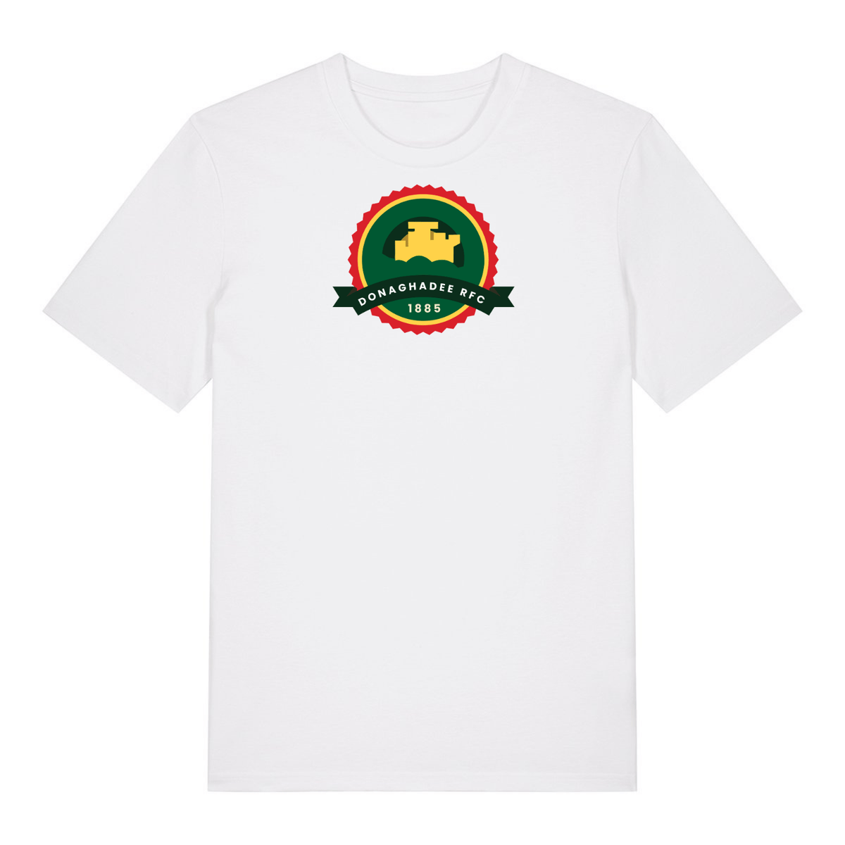 Donaghadee Rugby Club - Logo Tee - White - Stash Inc. - Stash Shop