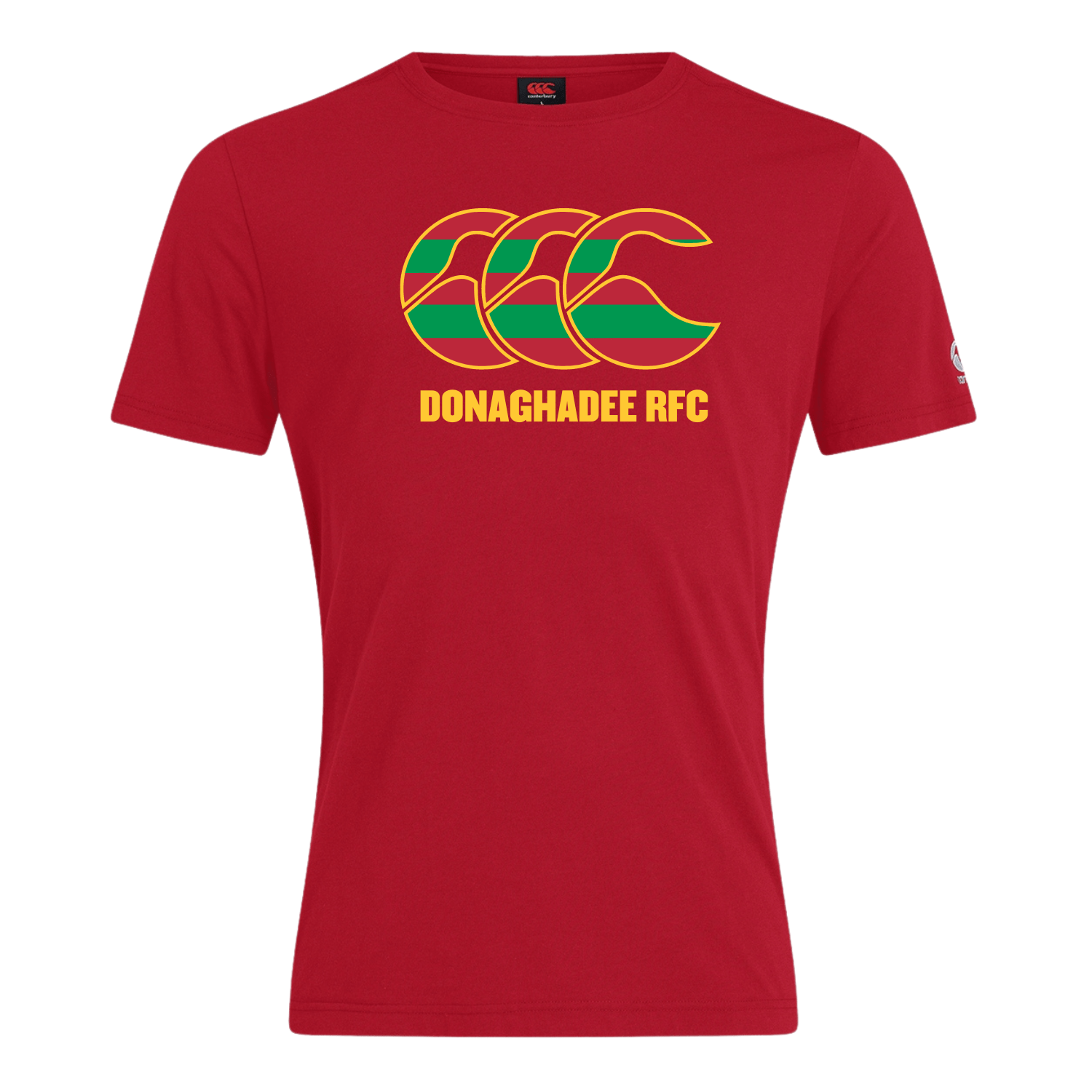 Donaghadee Rugby Club - Plain Tee - Red - Canterbury - Stash Shop
