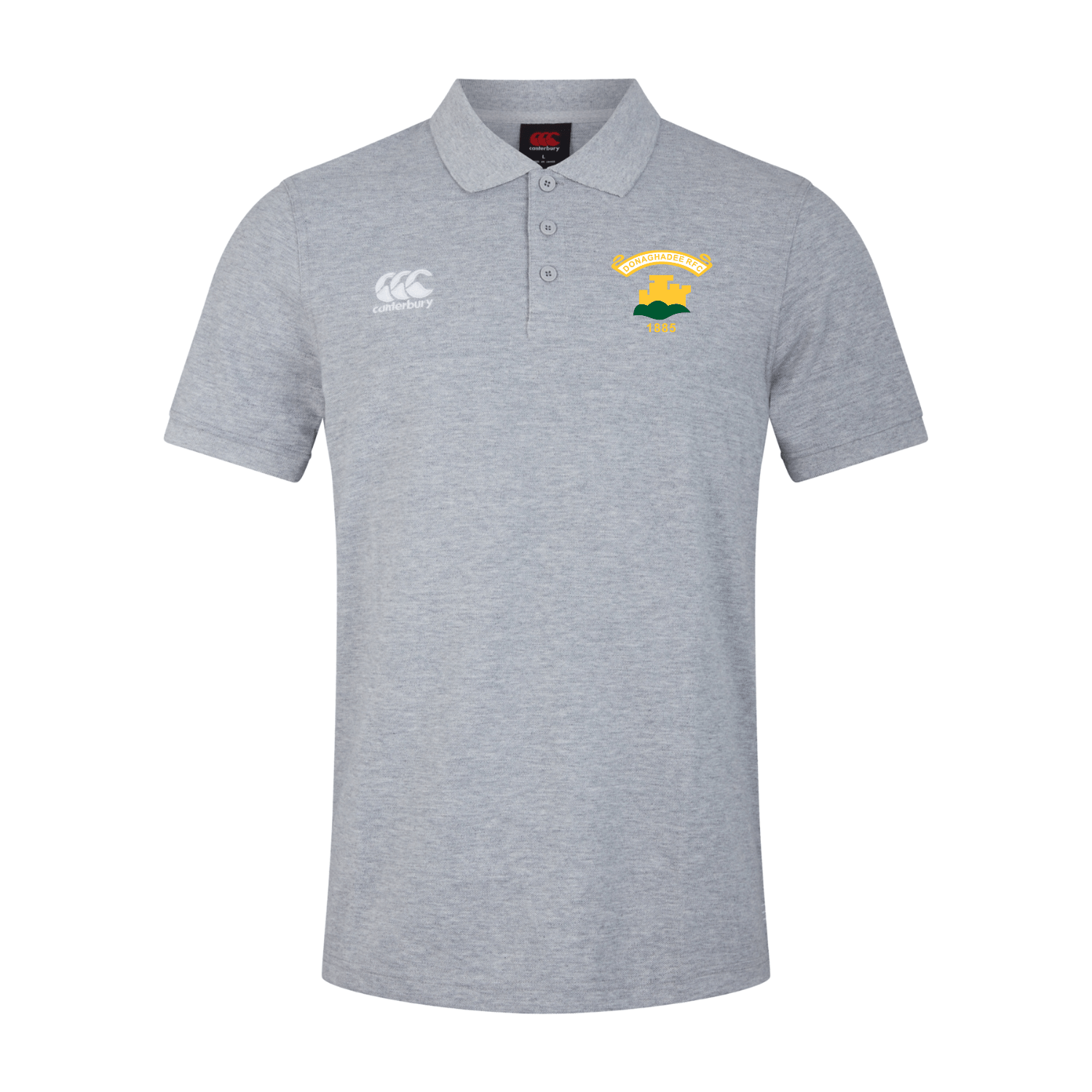 Donaghadee Rugby Club - Waimak Poloshirt - Grey - Canterbury - Stash Shop