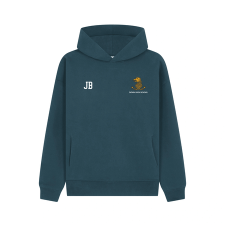 Down High School Leavers 26 - Deep Sea Blue Heavyweight Hoody - Stash Shop - Stash Shop