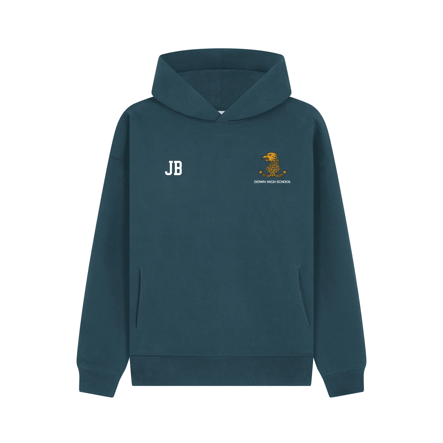 Down High School Leavers 26 - Deep Sea Blue Heavyweight Hoody - Stash Shop - Stash Shop