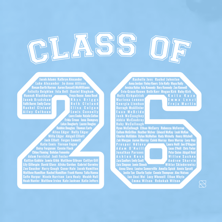 Down High School Leavers 26 - Powder Blue Hoody - Stash Shop - Stash Shop