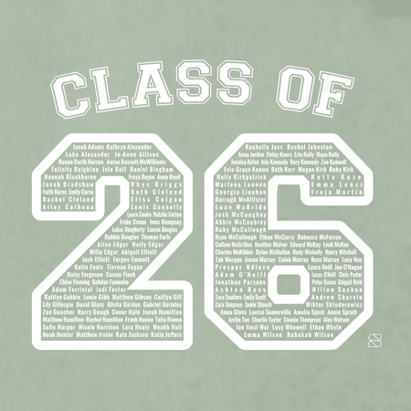 Down High School Leavers 26 - Sage Hoody - Stash Shop - Stash Shop