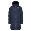 Dromore Ladies Hockey Club - Chevron Puffer Coat - Navy -Stash Shop- Stash Shop