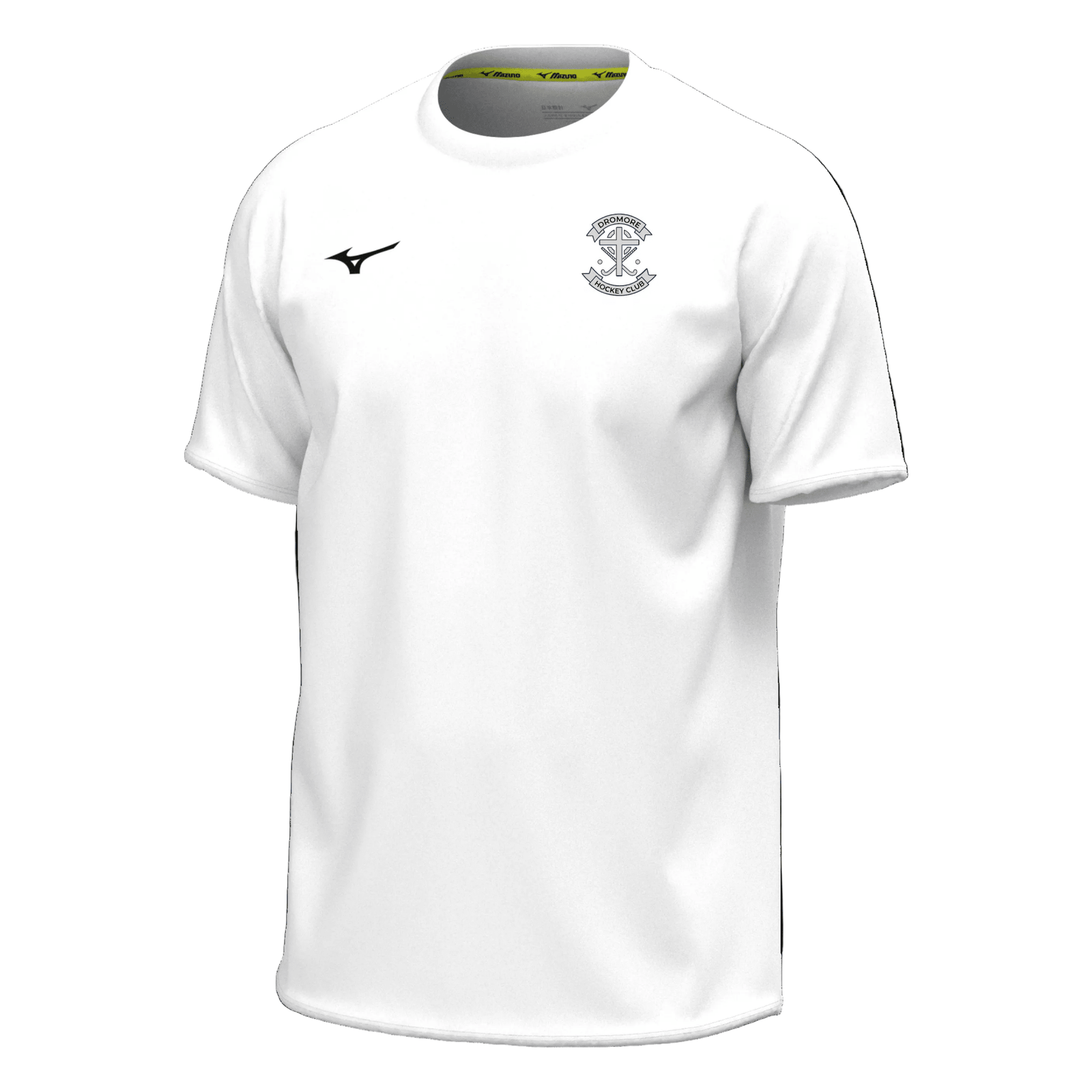 Dromore Ladies Hockey Club - Core Short Sleeve Tee - White - Mizuno - Stash Shop